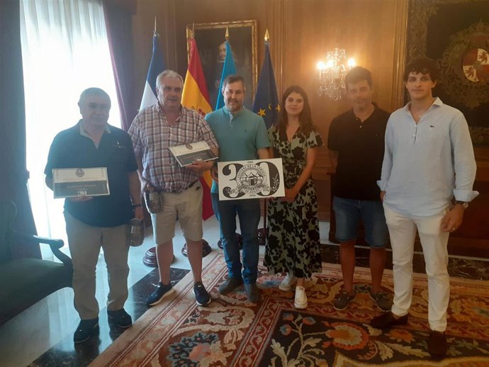 Presentación del XXX Festival de la Cerveza de Avilés en el Ayuntamiento.