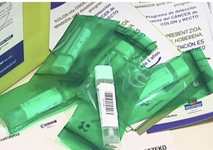 Cribado mediante un test de cáncer de colon