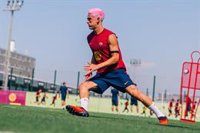 Gavi vuelve al trabajo con el Barça tras conquistar el Mundial con España