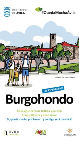 Cartel de la campaña #QuedamuchaAvila
