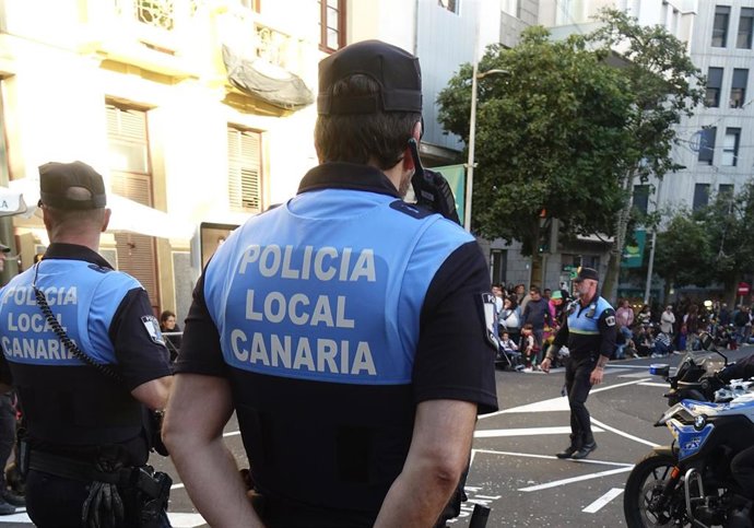 Agentes de la Policía Local de Santa Cruz de Tenerife