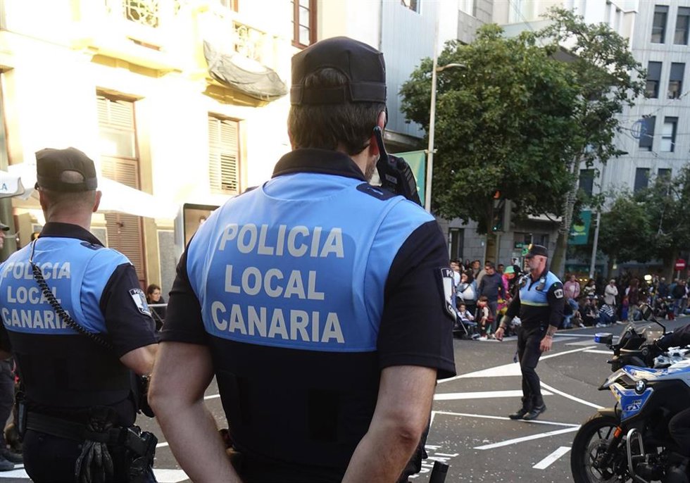 Agentes de la Policía Local de Santa Cruz de Tenerife