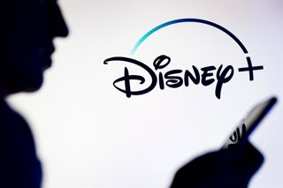 Archivo - November 26, 2025, Poland: In this photo illustration, a Disney + logo is seen displayed on TV.