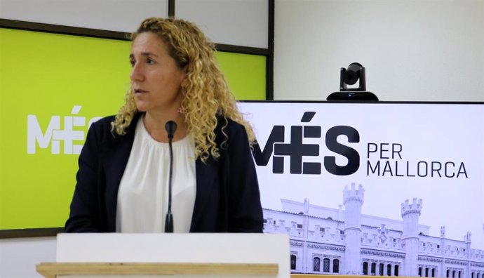 La portavoz de MÉS per Mallorca en el Consell de Mallorca, Catalina Inés.