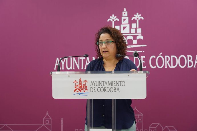 Archivo - La concejal del PSOE en el Ayuntamiento de Córdoba Alicia Moya.
