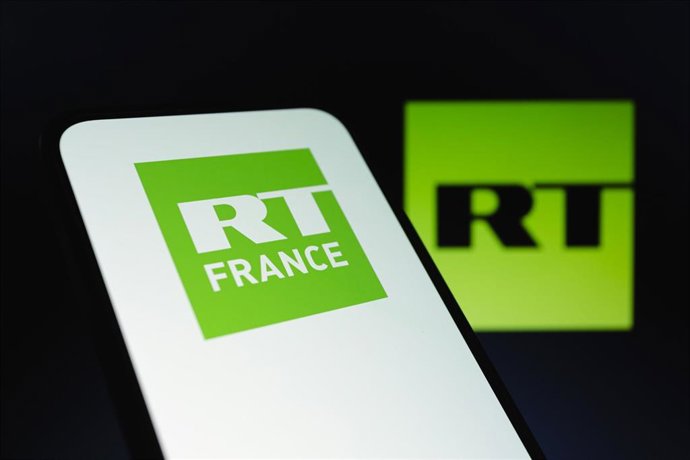 Archivo - Logo de Russia Today Francia