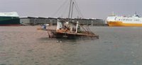Grimaldi lamenta los daños a dos bateas clochineras y asegura que la aseguradora ya tramita el siniestro