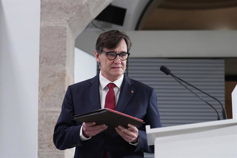 El presidente de la Generalitat de Catalunya, Salvador Illa, en una imagen de archivo