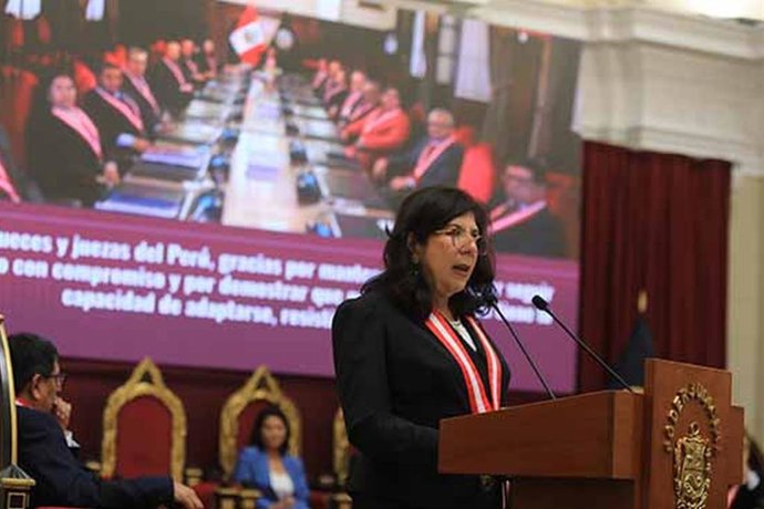 Perú.- Janet Tello invoca a Ministerio Público revisar normas para reforzar trabajo en flagrancia