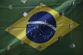 Archivo - Bandera de Brasil  
