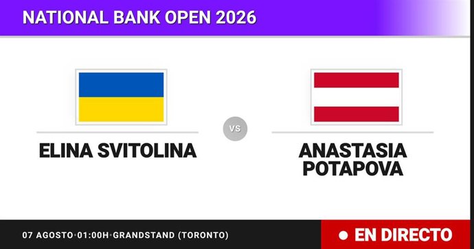 Elina Svitolina - Anastasia Potapova: resumen y estadísticas del partido de Dieciseisavos de final de National Bank Open
