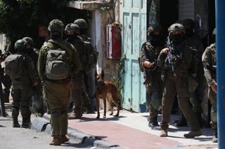 August 5, 2026, Ramallah, Palestine, State of: QALANDIYA REFUGEE CAMP, PALESTINE - AUGUST 5, 2026: Israeli forces launched a large-scale military operation in Qalandiya refugee camp and the town of Kafr Aqab, north of occupied Jerusalem on august 5, 2026.
