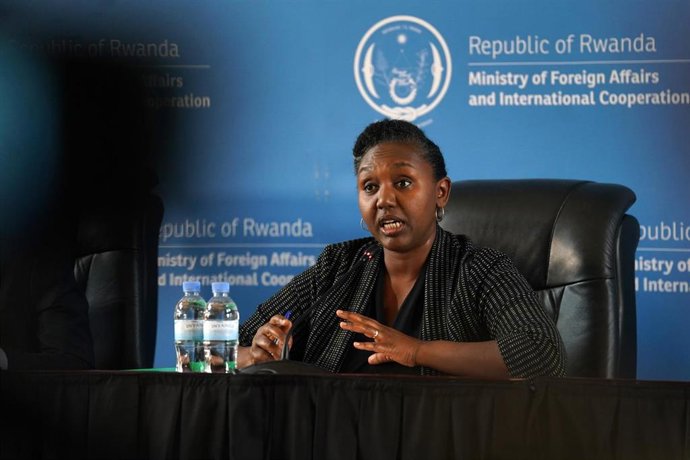 Archivo - La portavoz del Gobierno de Ruanda, Yolande Makolo