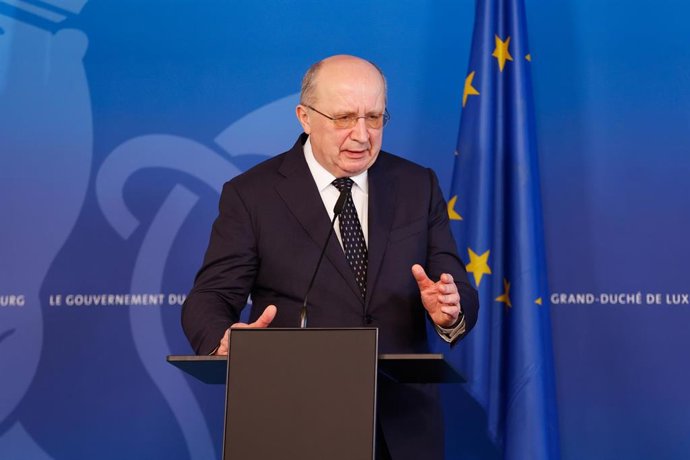 Archivo - El comisario europeo de Defensa y Espacio, Andrius Kubilius.