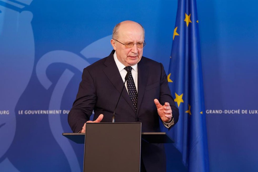 Archivo - El comisario europeo de Defensa y Espacio, Andrius Kubilius.