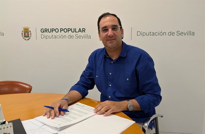 El portavoz del Partido Popular en la Diputación de Sevilla, Martín Torres
