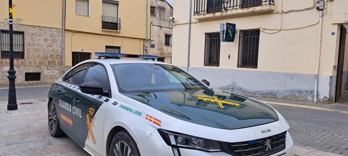 Vehículo de la Guardia Civil.