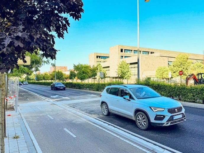 Reabierta tres días antes de lo previsto la avenida de Salamanca de Valladolid, en dirección centro.
