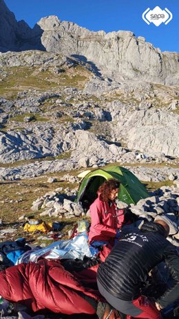 Rescate de montaña en Cangas de Onís.