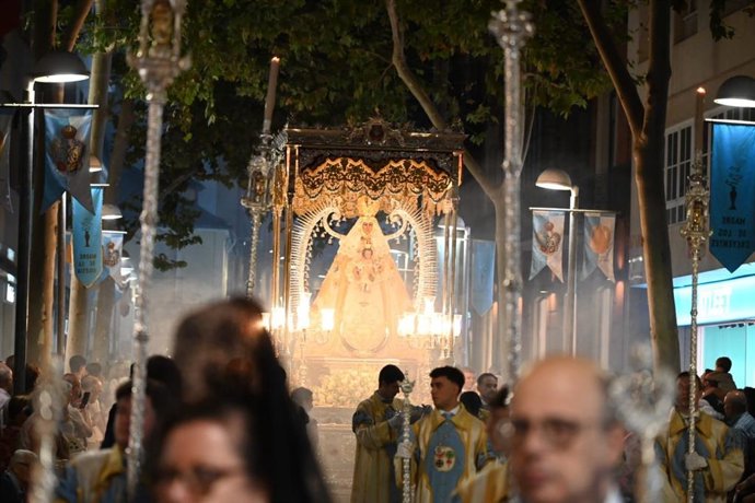 Procesión de la Virgen del Prado en Ciudad Real.