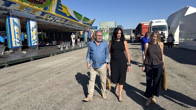 Visita al recinto ferial de Huesca.