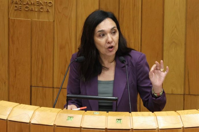 La diputada del PSdeG Carmen Rodríguez da Costa.