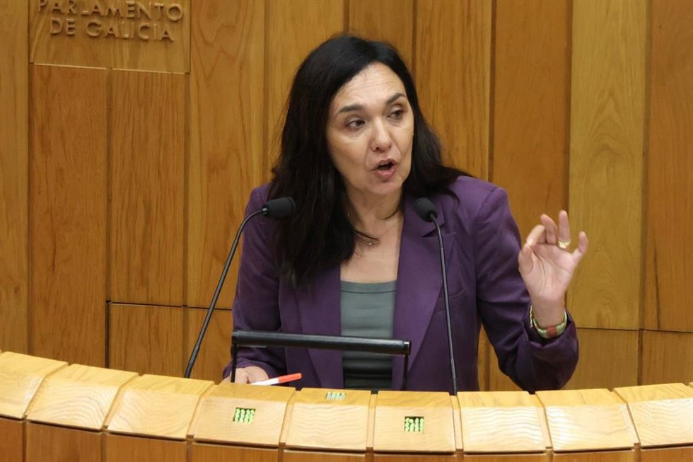 La diputada del PSdeG Carmen Rodríguez da Costa.