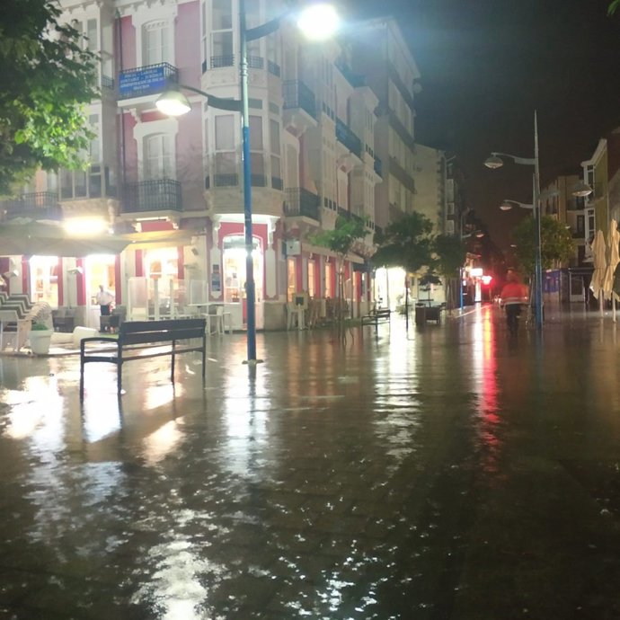 Archivo - Lluvias en Cantabria