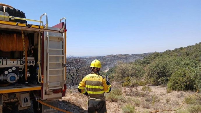 El Gobierno de Aragón ultima la convocatoria de ayudas a los municipios afectados por los incendios de este verano.