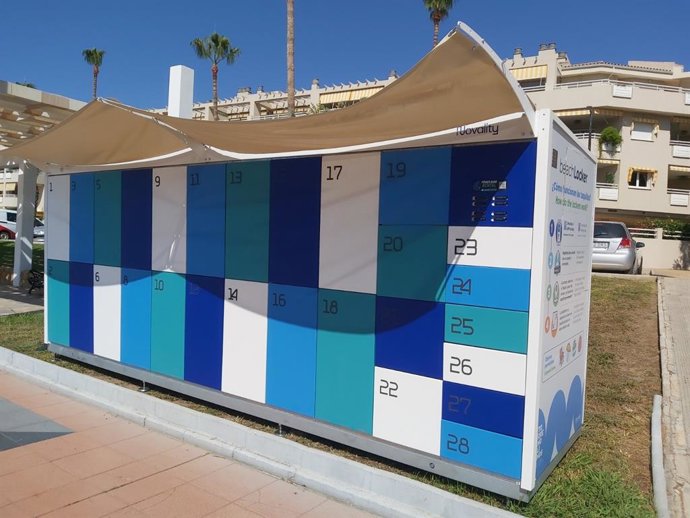 Torremolinos instala taquillas inteligentes en las playas