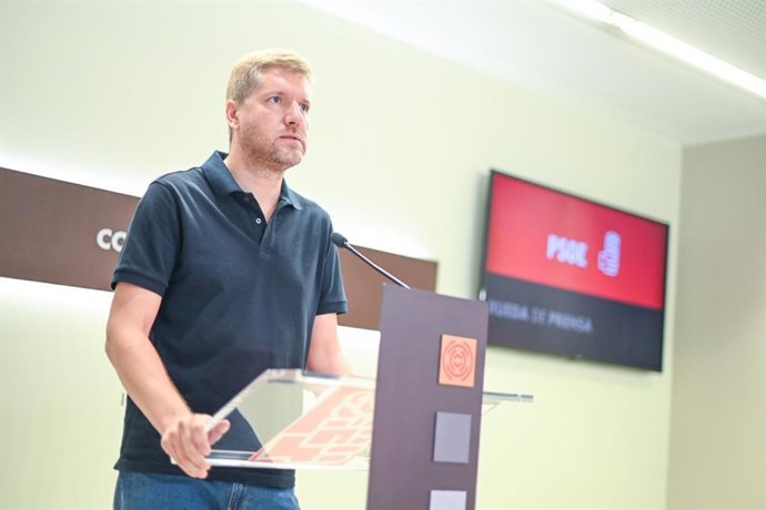 El diputado autonómico del PSOE Marcel Iglesias.
