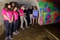 Voluntariado juvenil recupera antiguos búnkeres del franquismo en Lesaka