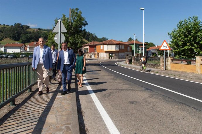 Mejora de la carretera entre Cayón y Pomaluengo