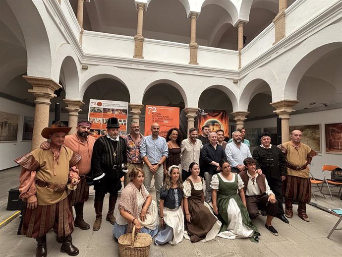 Presentación de Fernando Tejero como padrino de la representación popular de 'El alcalde de Zalamea'