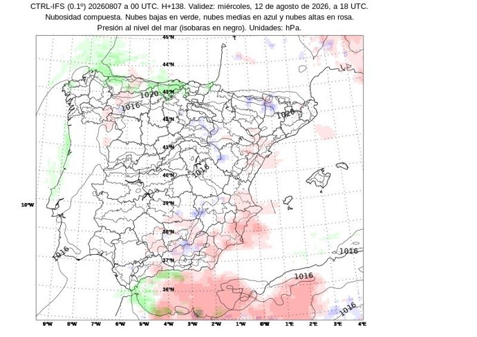 La Aemet prevé cielos mayoritariamente despejados en la Región de Murcia para observar el eclipse del 12 de agosto