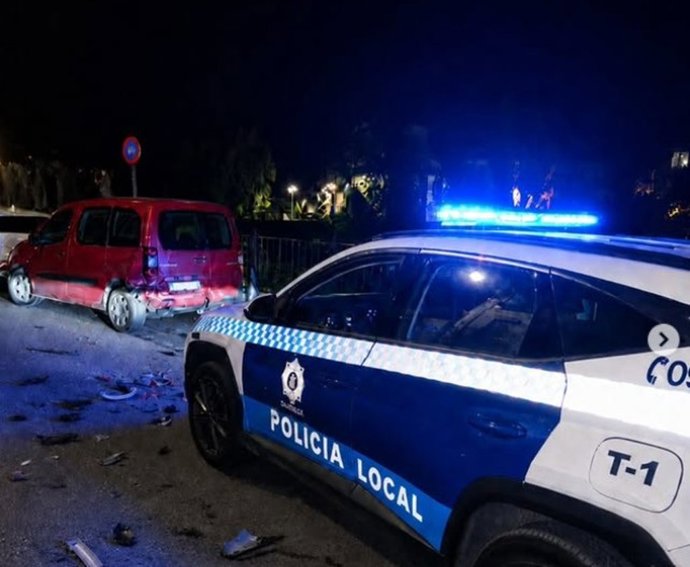 La colaboración ciudadana ayuda a interceptar un vehículo fugado tras un accidente en Cuenca