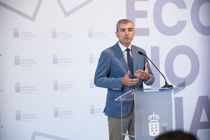 El vicepresidente del Gobierno de Canarias, Manuel Domínguez