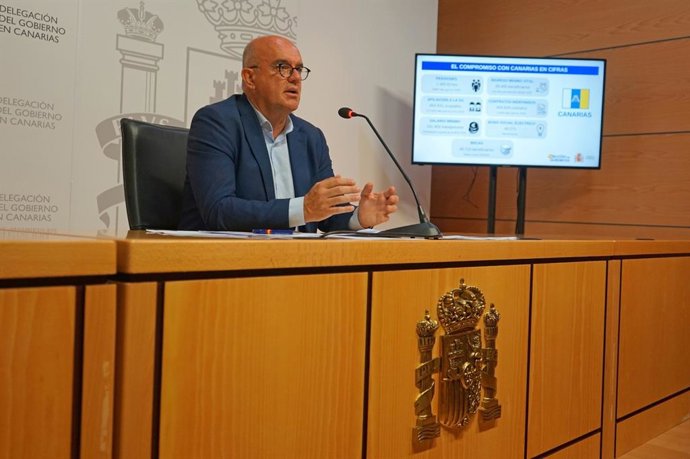 El delegado del Gobierno en Canarias, Anselmo Pestana