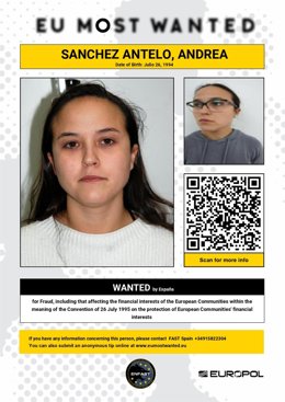 Europol. Andrea Sánchez Antelo.
