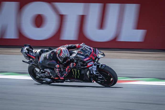 El piloto italiano de MotoGP Marco Bezzecchi (Aprilia), en el GP de Gran Bretaña 2026.
