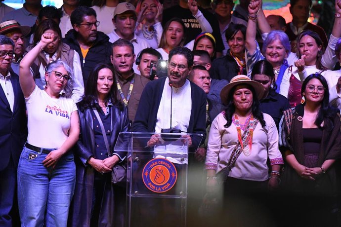 Archivo - El excandidato a la Presidencia de Colombia Iván Cepeda 