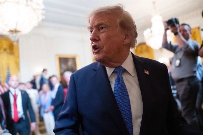 El presidente estadounidense, Donald Trump