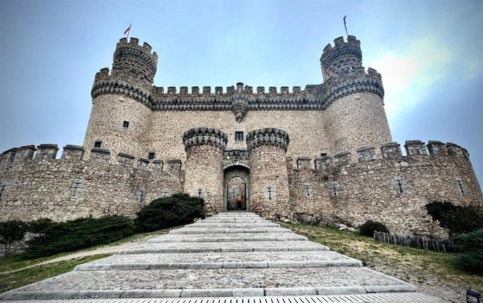 Archivo - Castillo de los Mendoza en Manzanares El Real.