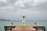 Foto: Piscinas, aire acondicionado, y tormentas de verano: los riesgos que desconocen muchas familias con niños asmáticos