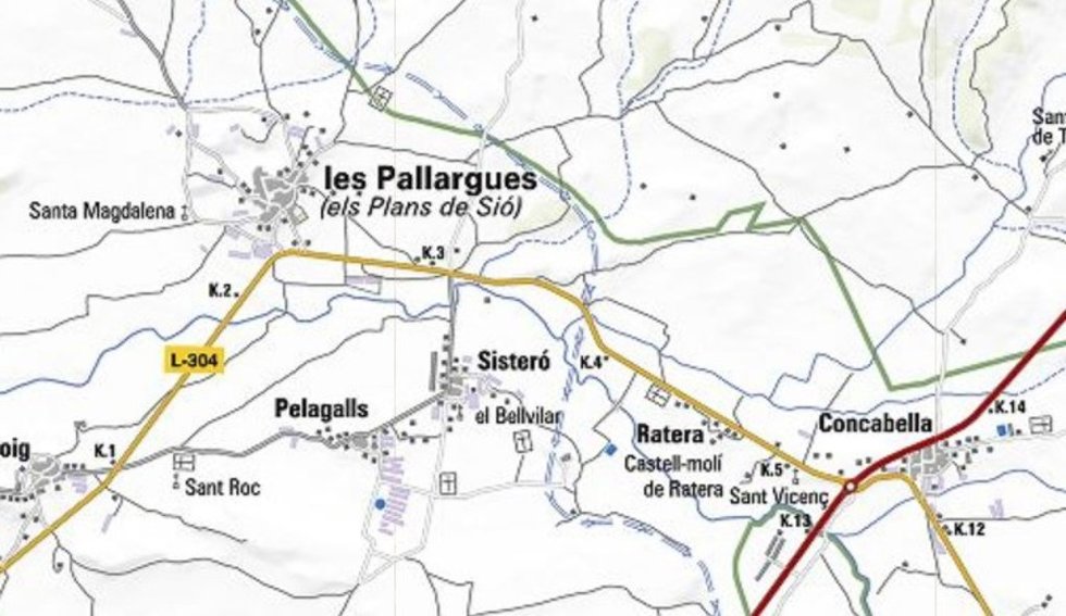 El suceso ha tenido lugar en Els Plans de Sió (Lleida)