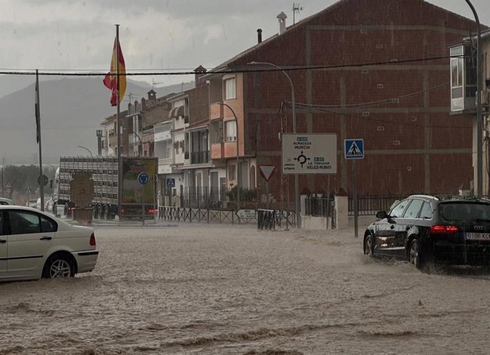 Inundaciones en Puebla de Don Fadrique.