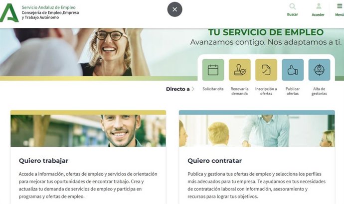 Archivo - Portal web Saempleo
