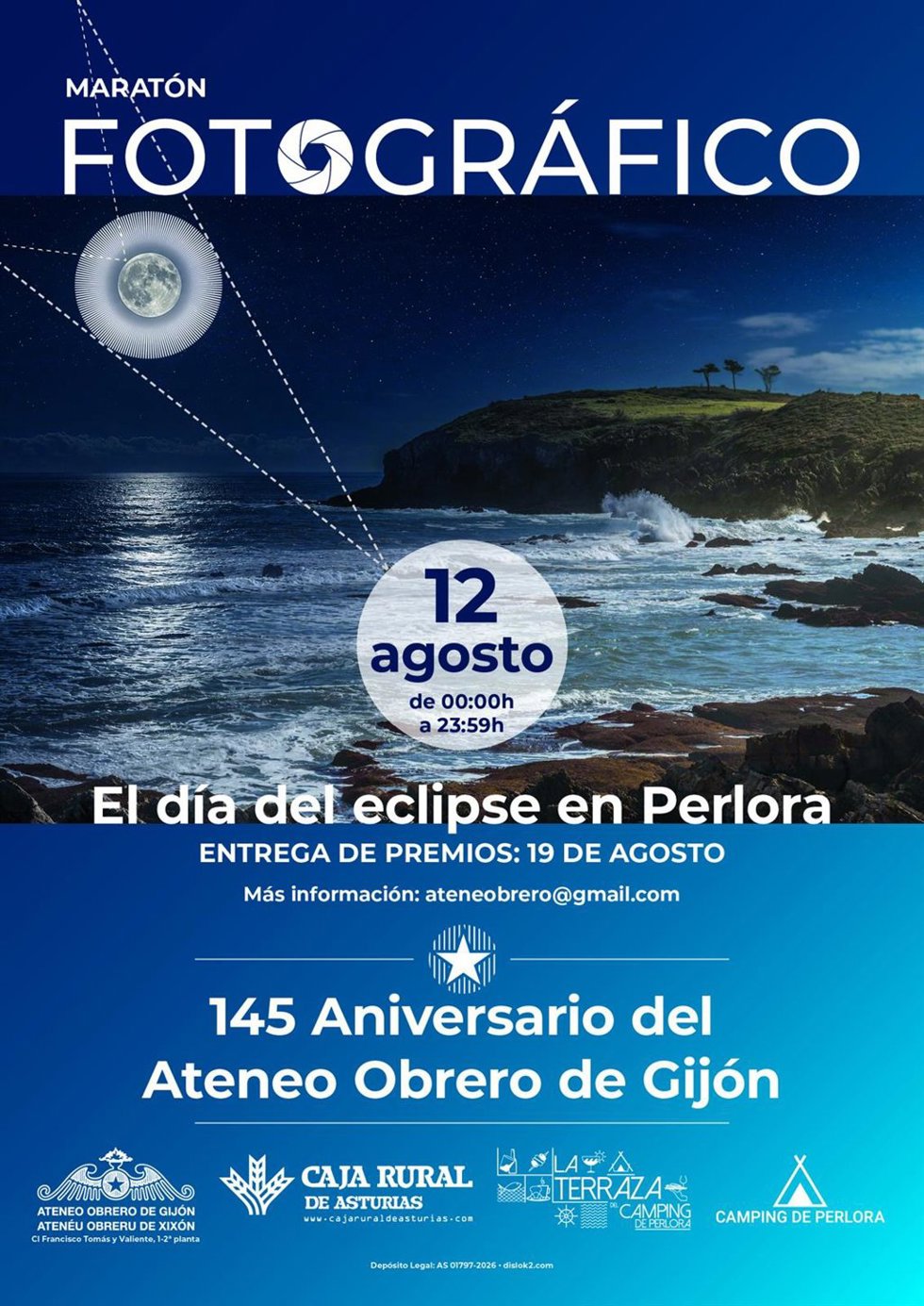 Cartel concurso fotográfico del eclipse