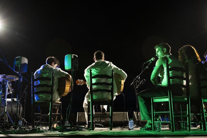 Espectáculo dentro del Festival Patrimonio Flamenco de Cádiz.