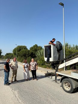 El Ayuntamiento de Jerez de la Frontera (Cádiz) instala un nuevo alumbrado con tecnología LED en La Guareña